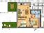 Appartamento 87 mq, 2 camere