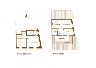 zoom immagine (Appartamento 127 mq, soggiorno, 3 camere, zona Casale)