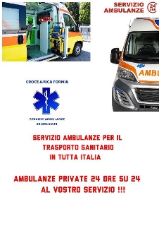 zoom immagine (Ambulanza Privata Croce Amica Formia)